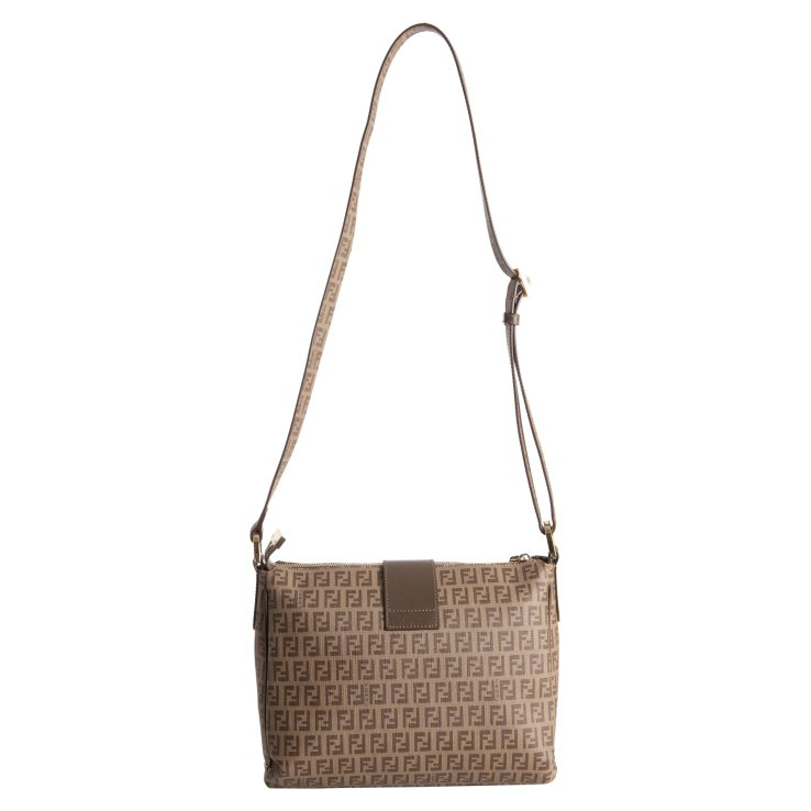 8BT193 tabacco Zucchino borsa dettaglio spalla chiusura spalmati